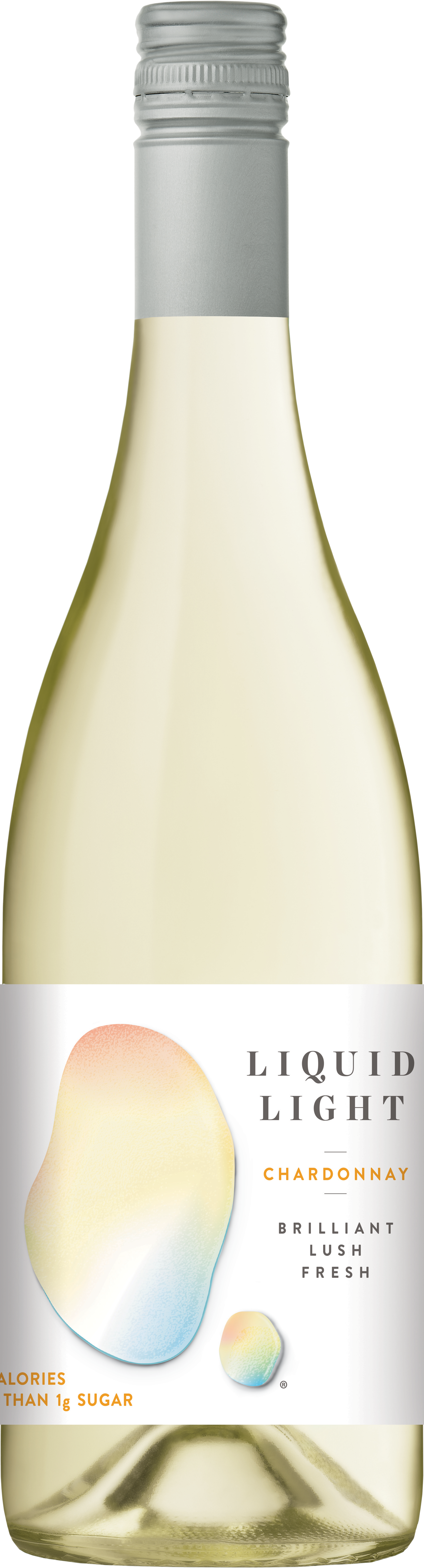 Liquid Light Chardonnay 2021  Front Bottle Shot