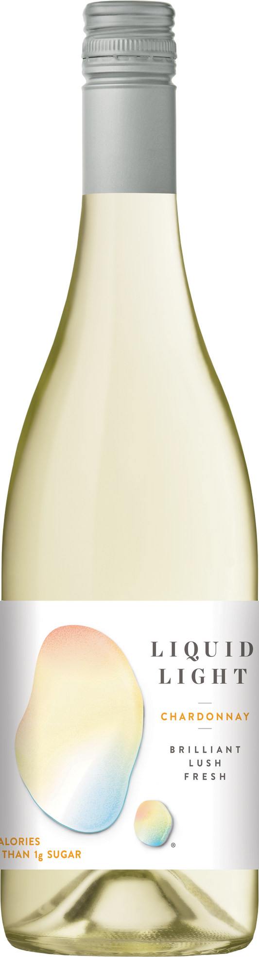 Liquid Light Chardonnay 2021  Front Bottle Shot