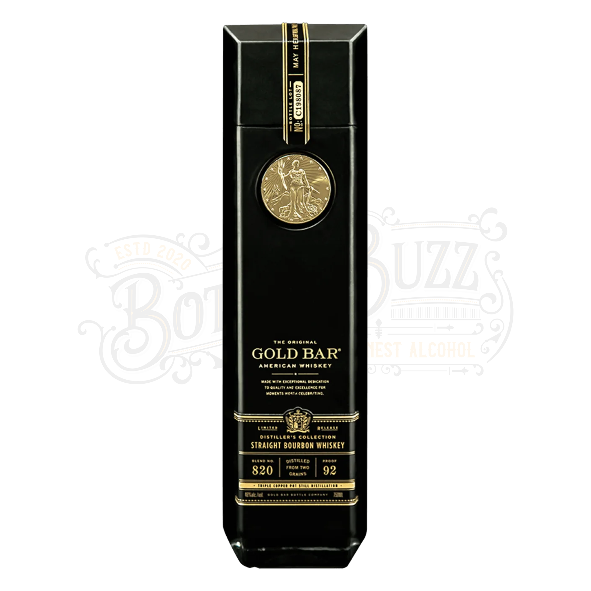 Gold Bar Double Casked Bourbon Whiskey