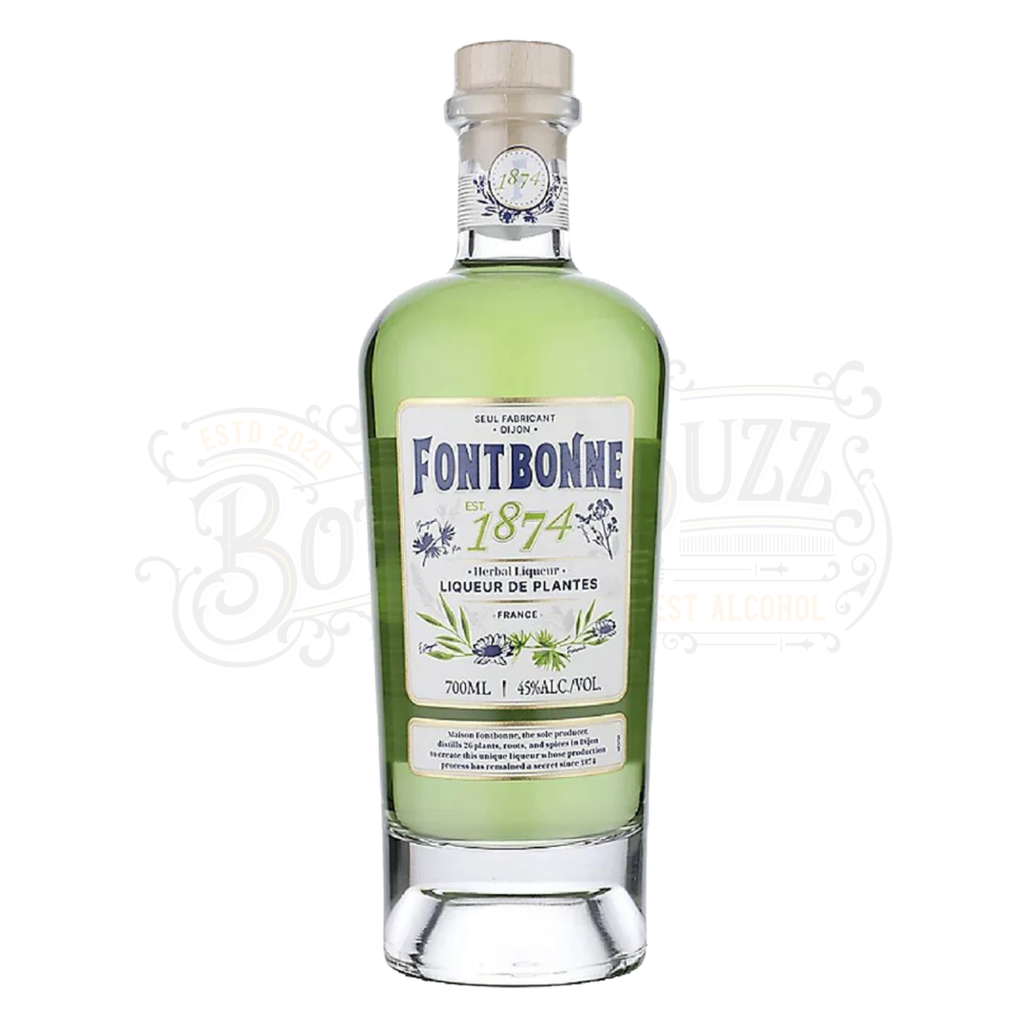 Fontbonne Herbal Liqueur Liqueur De Plantes 90 700 ml