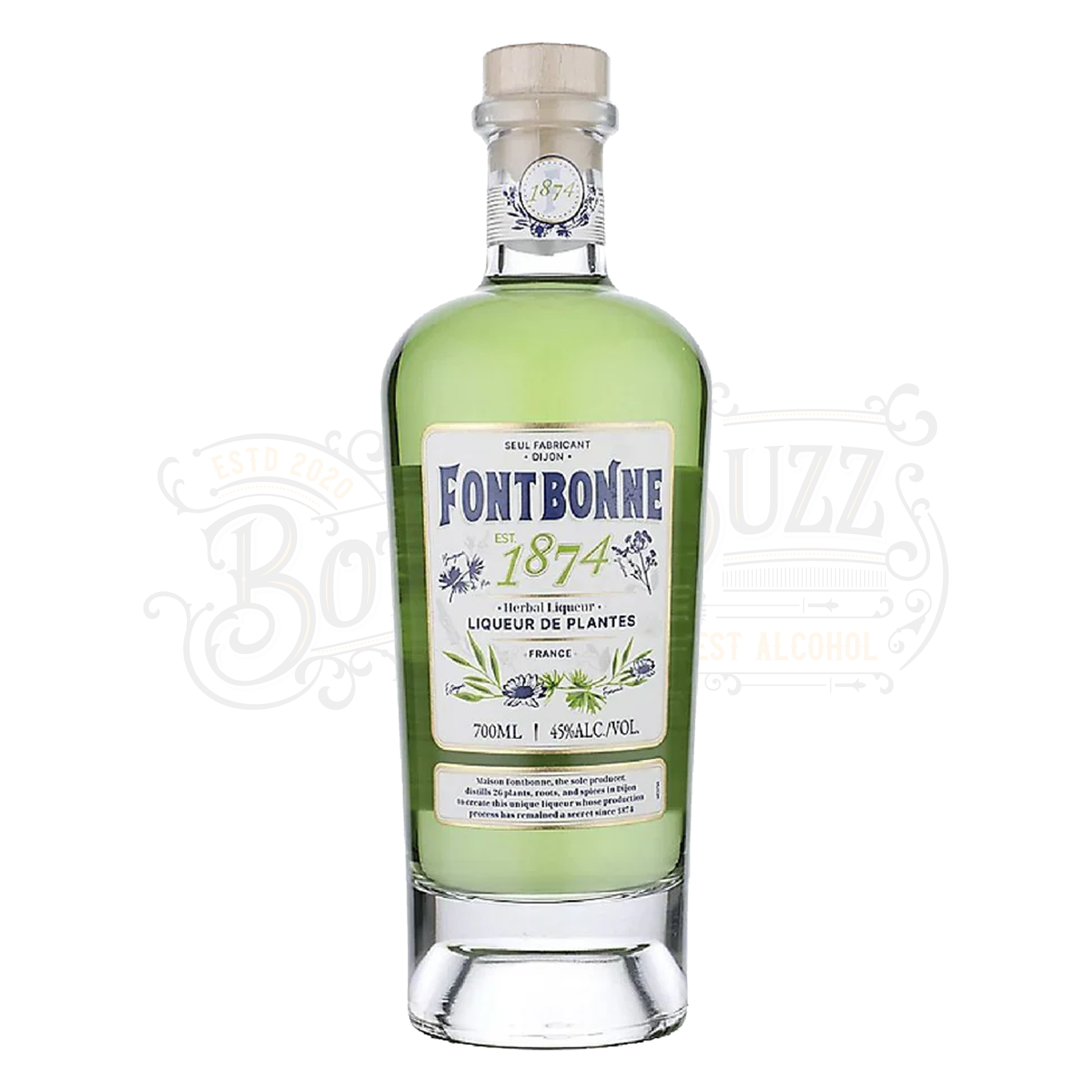 Fontbonne Herbal Liqueur Liqueur De Plantes 90 700 ml