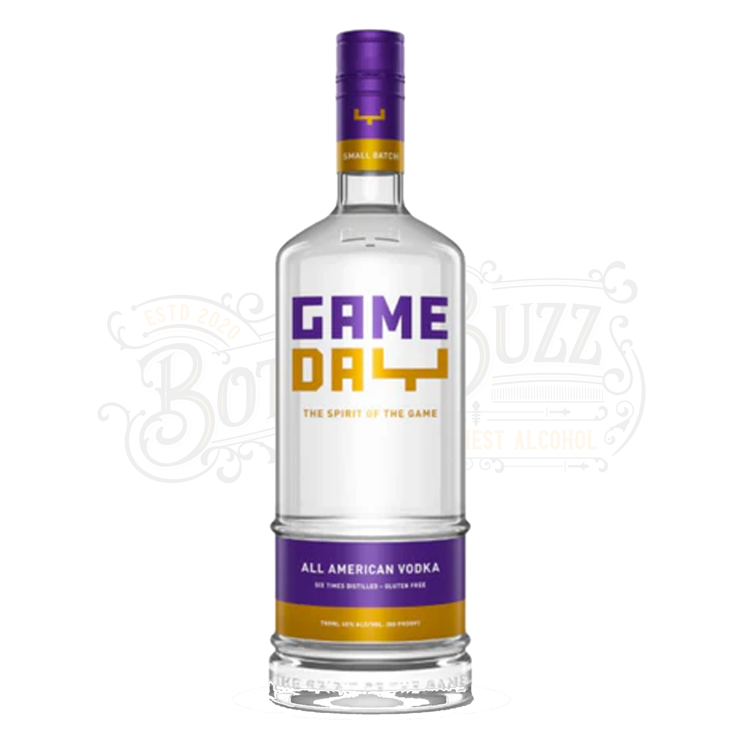 Gameday Vodka Purple & Gold
