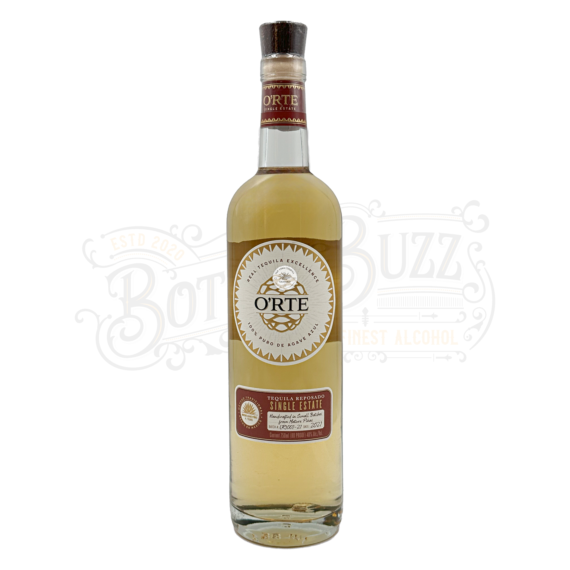 O'RTE Tequila Reposado Single Estate
