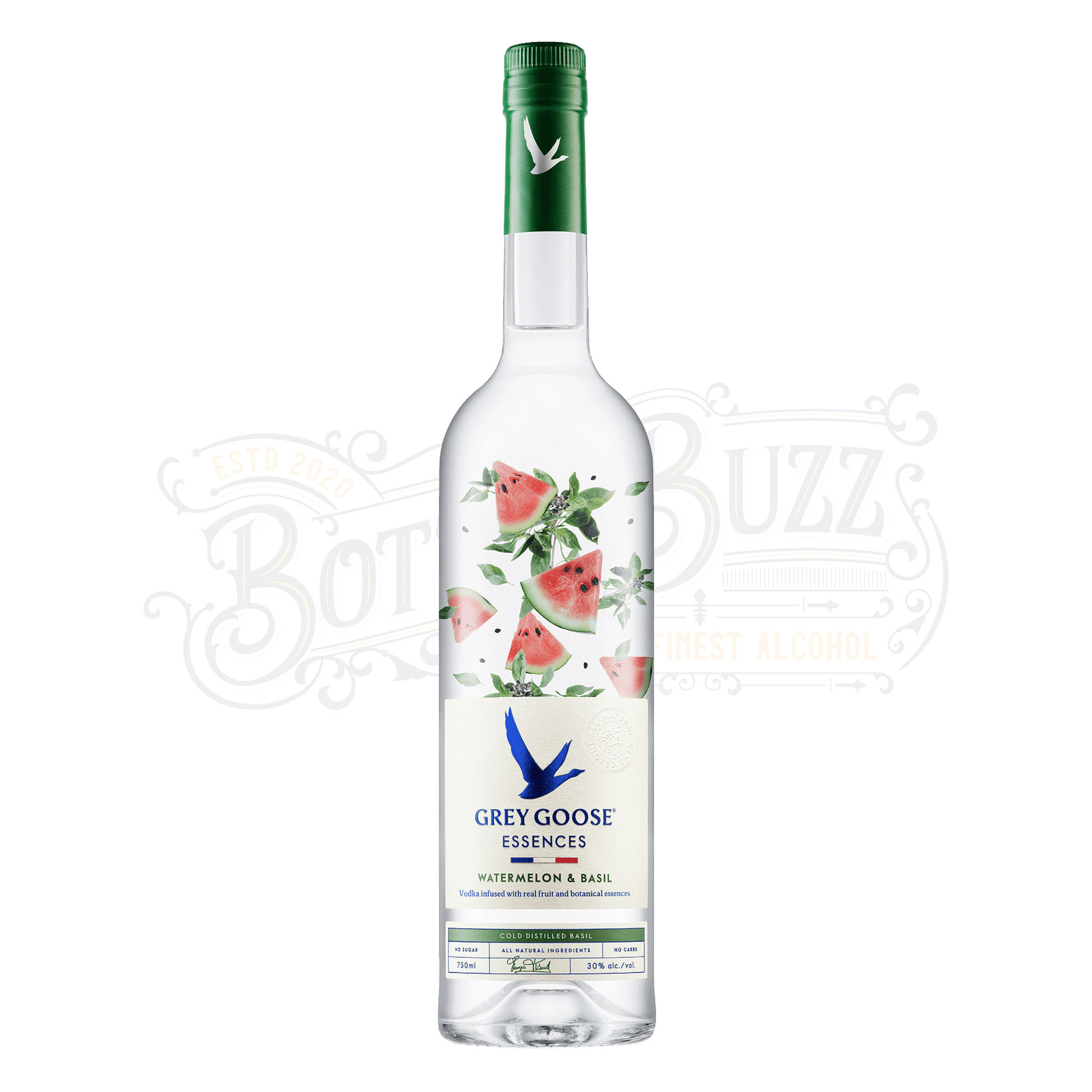 Grey Goose Watermelon & Basil Flavored Vodka Essences