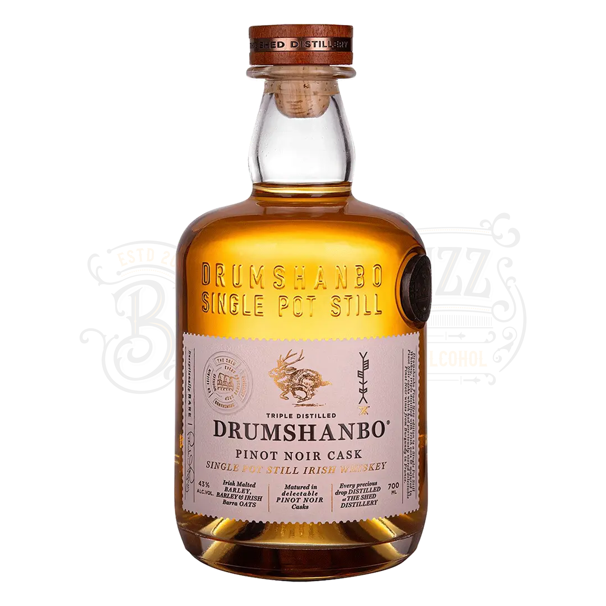 Drumshanbo Single Pot Whiskey Pinot Noir 700 ml