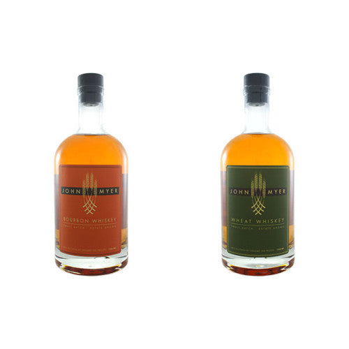 John Myer Bourbon & Wheat Whiskey - Two-Pack