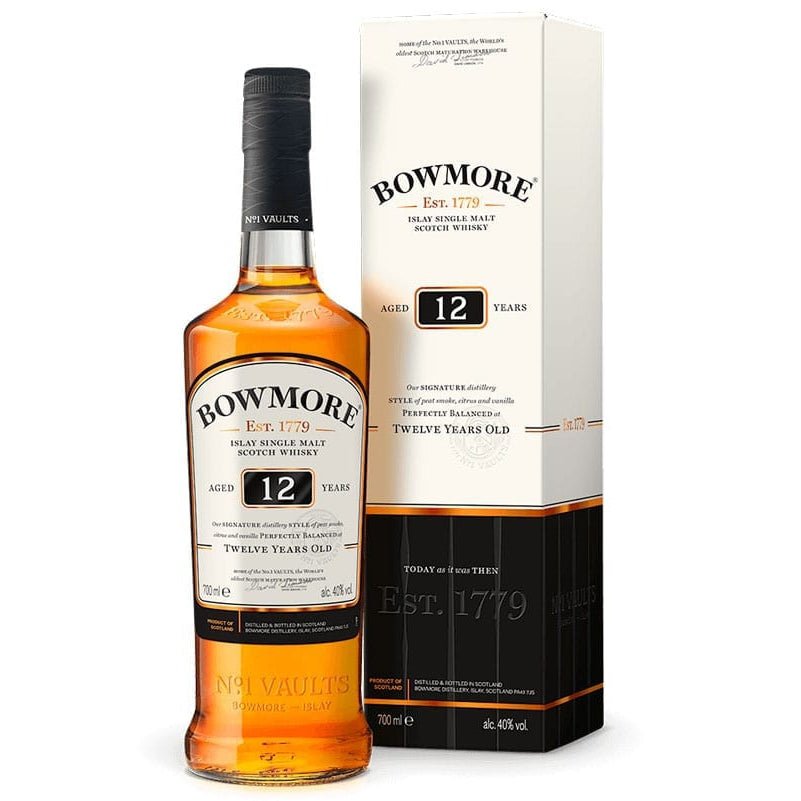 Bowmore 12 Year Islay Single Malt Scotch Whiskey 750ml