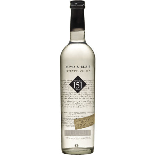 Boyd & Blair Professional Proof 151 Potato Vodka