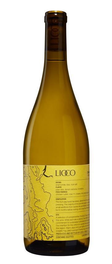 Lioco Sonoma Chardonnay 2023  Front Bottle Shot