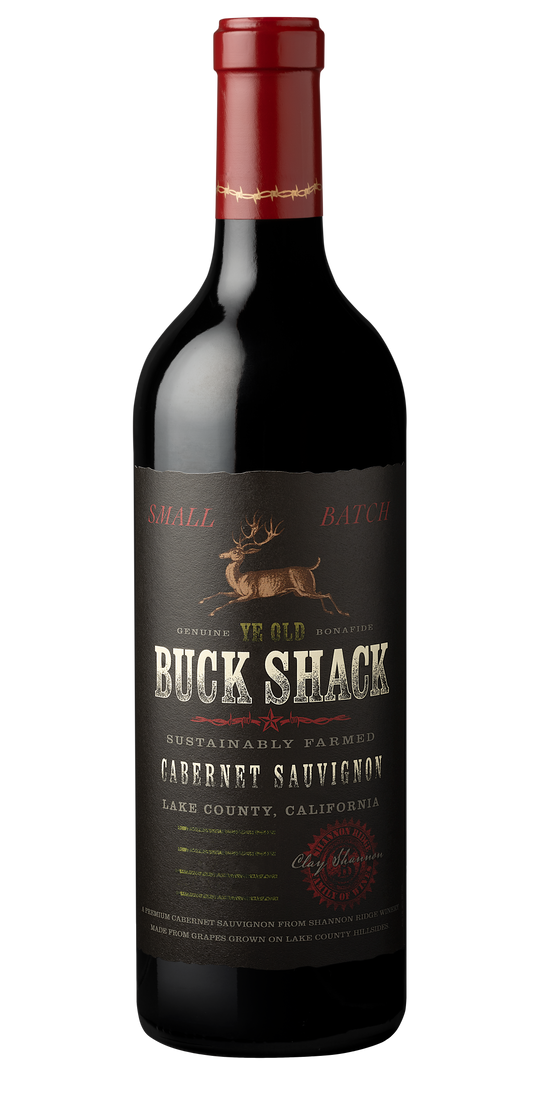 Shannon Ridge Buck Shack Cabernet Sauvignon 2021  Front Bottle Shot