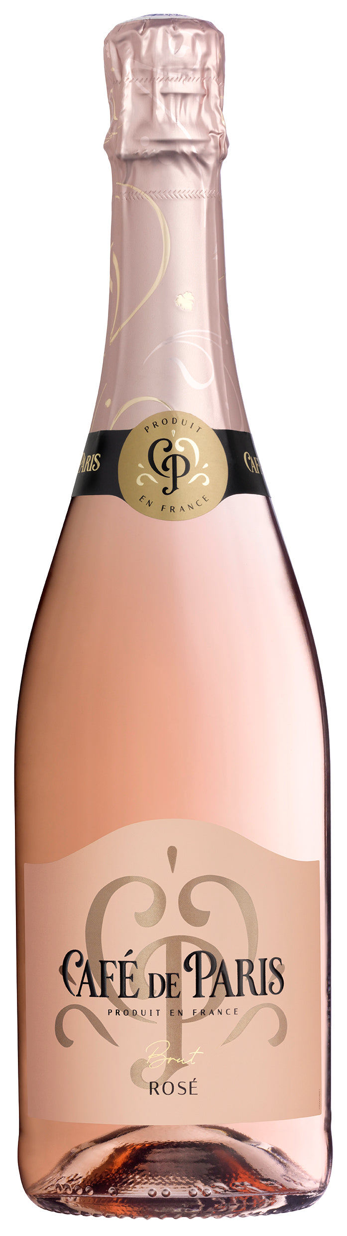 Cafe de Paris Brut Rose  Front Bottle Shot
