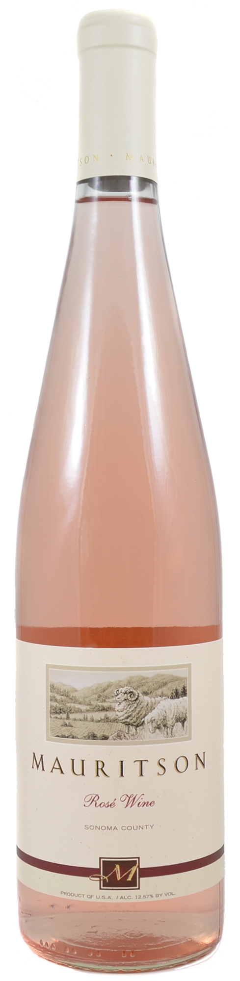 Mauritson Rose 2022  Front Bottle Shot