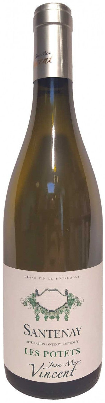 Jean-Marc Vincent Santenay Les Potets Blanc 2021  Front Bottle Shot