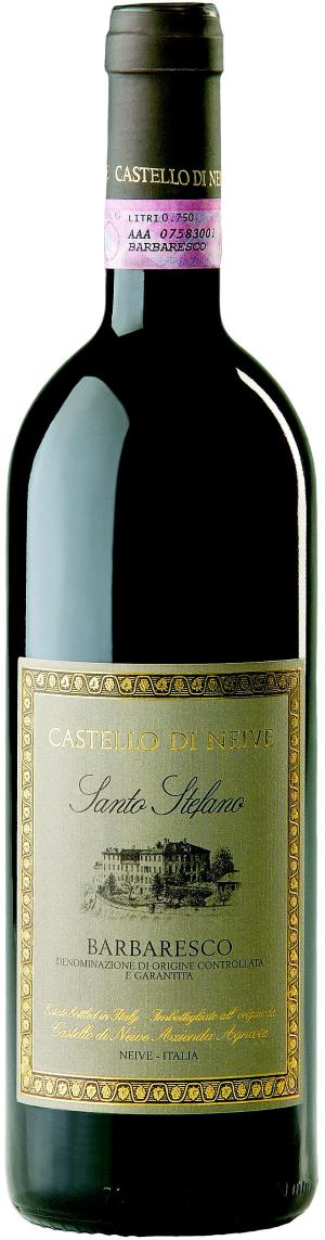 Castello di Neive Barbaresco Santo Stefano 2020  Front Bottle Shot