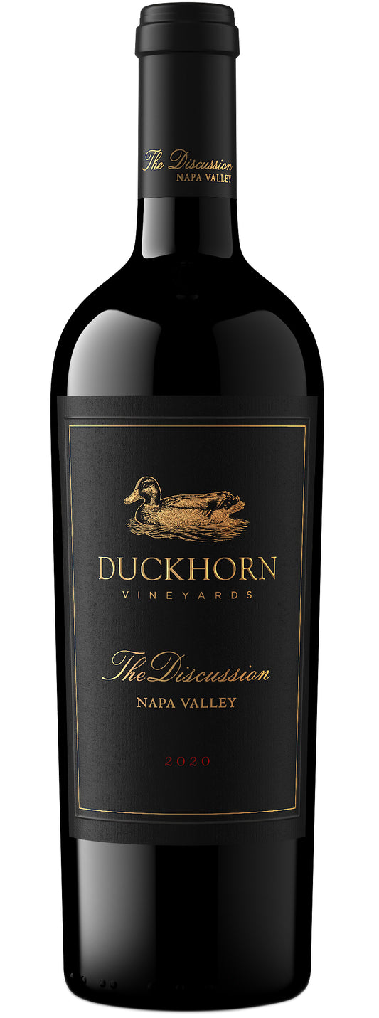 Duckhorn The Discussion 2020  Front Bottle Shot