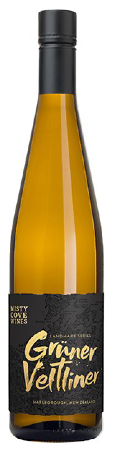 Misty Cove Wines Landmark Gruner Veltliner 2021  Front Bottle Shot