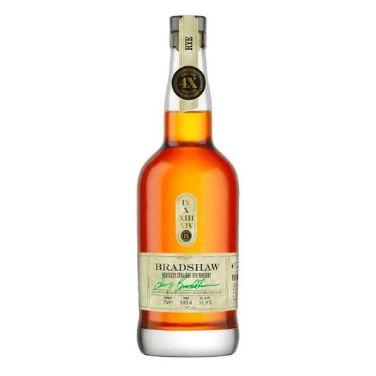 Bradshaw Straight Rye Whiskey 750ml