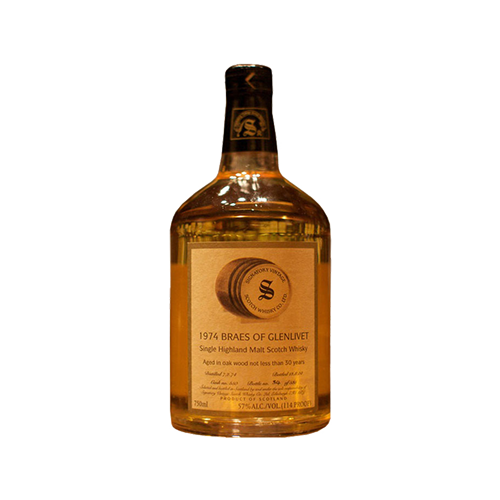Braes of Glenlivet 30 Year Old Single Malt Scotch Whisky (Signatory Bottling)