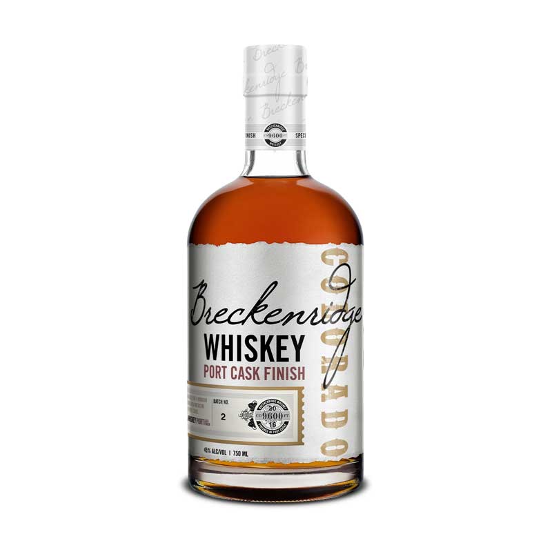 Breckenridge Port Cask Finish Bourbon Whiskey 750ml