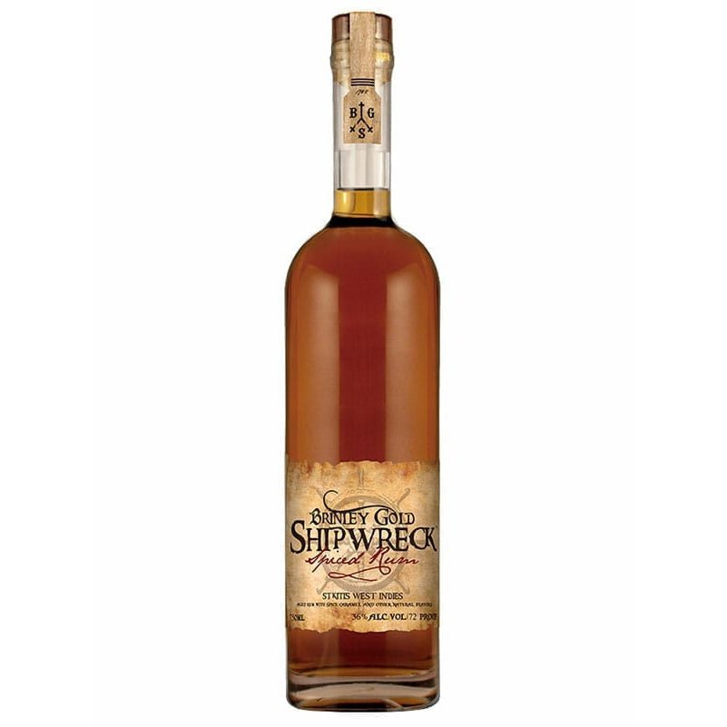 Brinley Gold Shipwreck Spiced Rum 750ml