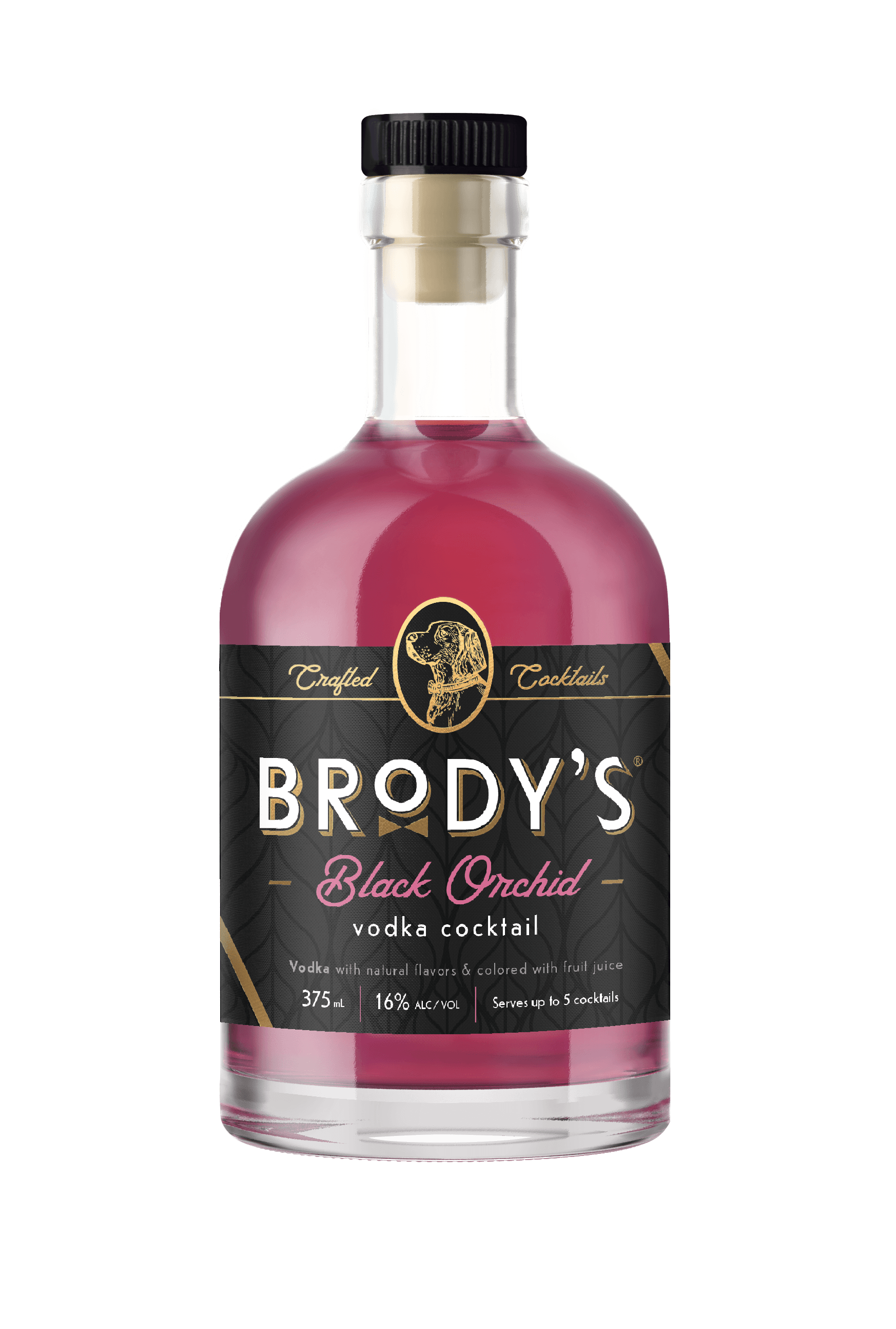 Brody’s Black Orchid – Rtd Vodka Cocktail (375Ml)
