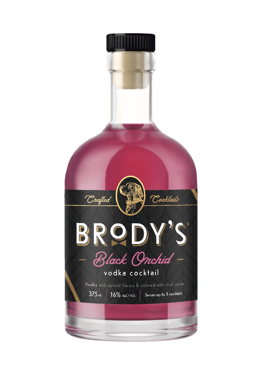 Brody’s Black Orchid – Rtd Vodka Cocktail (375Ml)
