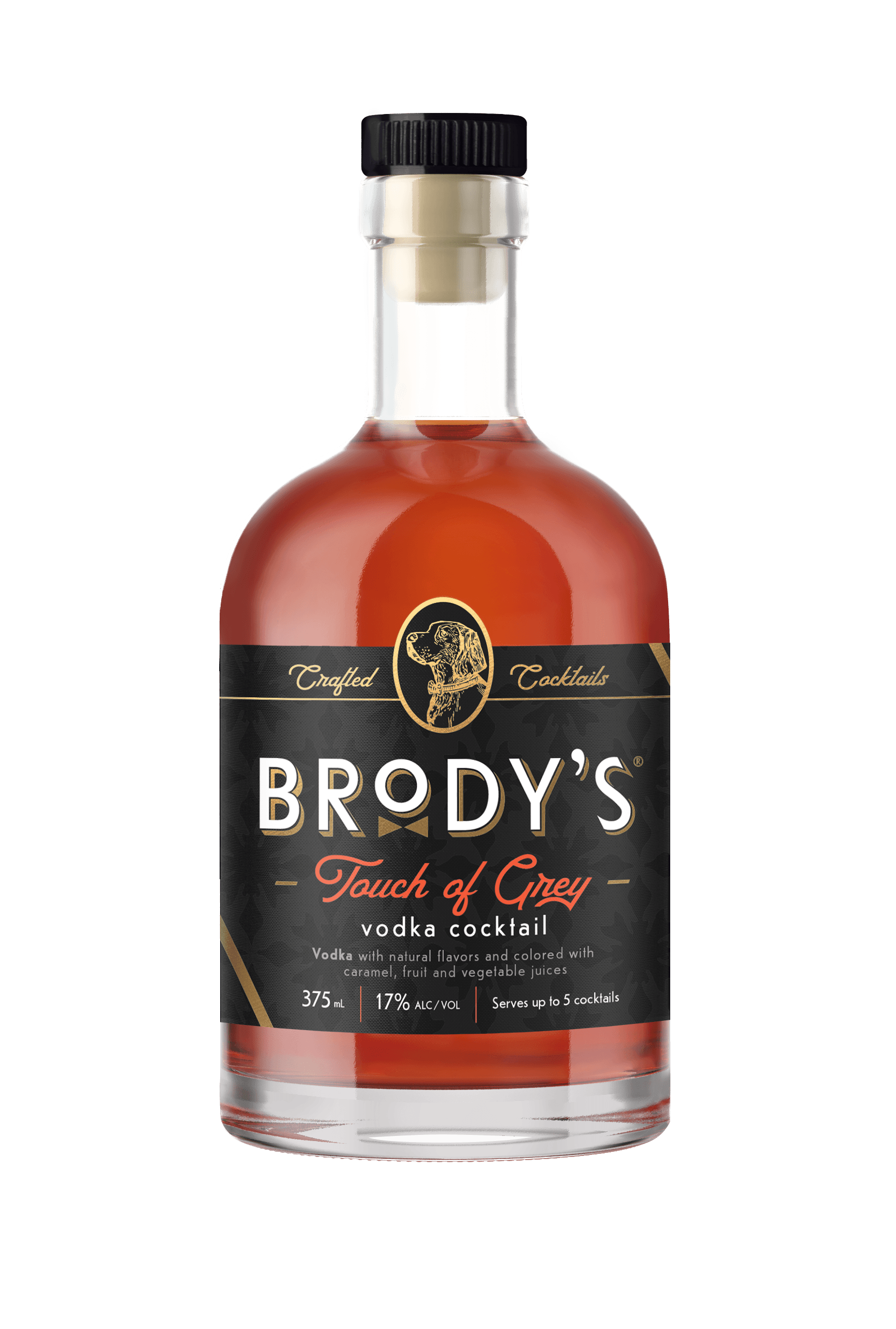 Brody’s  - Touch Of Grey Rtd Vodka Cocktail (375Ml )