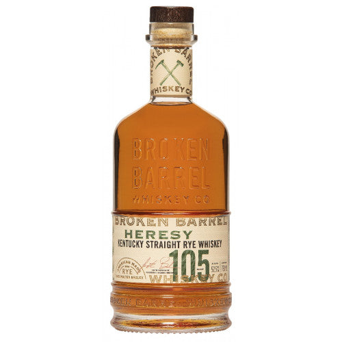 Broken Barrel Heresy Rye Whiskey