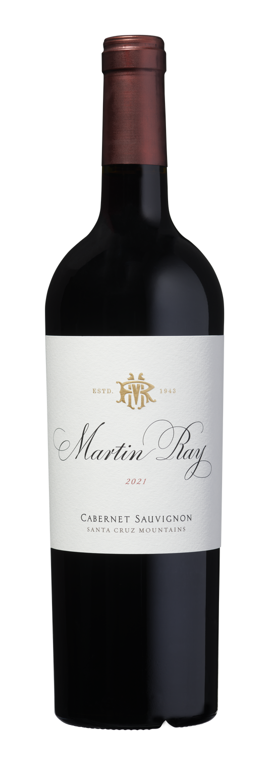Martin Ray Santa Cruz Mountains Cabernet Sauvignon 2021  Front Bottle Shot