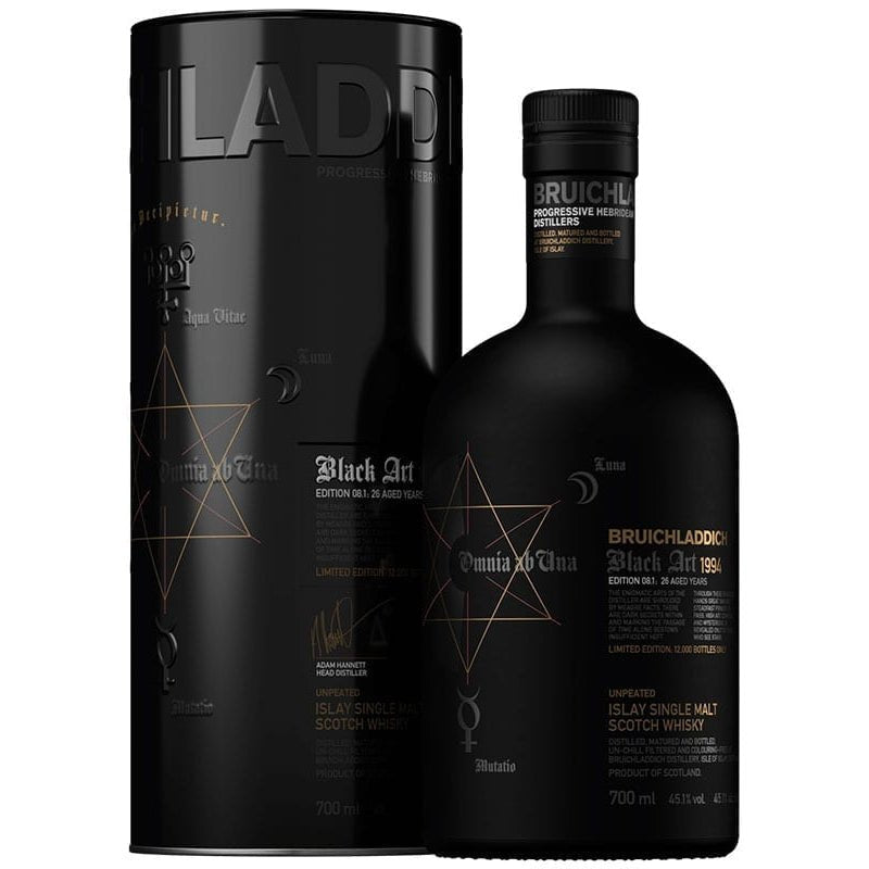 Bruichladdich Black Art 1994 08.1 26 Year Scotch Whiskey
