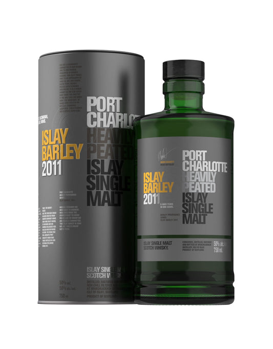 BRUICHLADDICH® PORT CHARLOTTE ISLAY BARLEY 2011 SINGLE MALT WHISKEY 750 ML