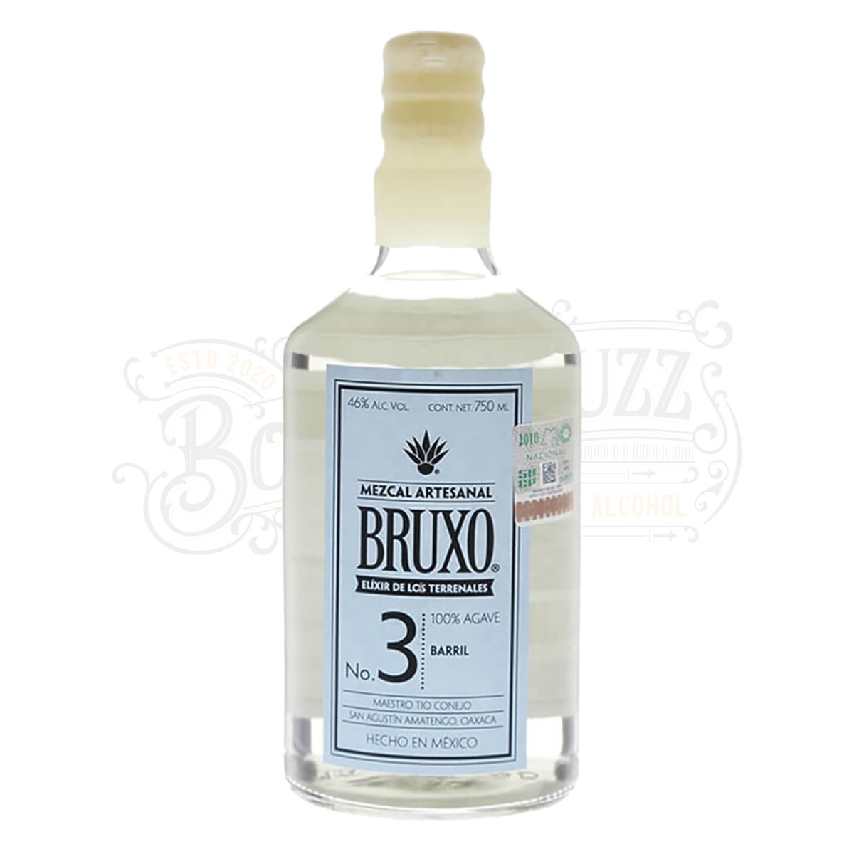 Bruxo No.3 Barril Mezcal Joven