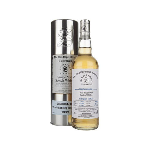 Bruichladdich 1992 20 Year Old Single Malt Scotch Whisky (Signatory Bottling)