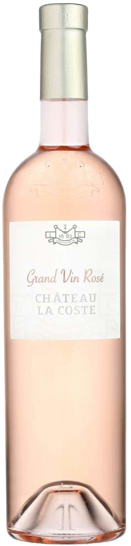Chateau La Coste Grand Vin Rose 2023  Front Bottle Shot