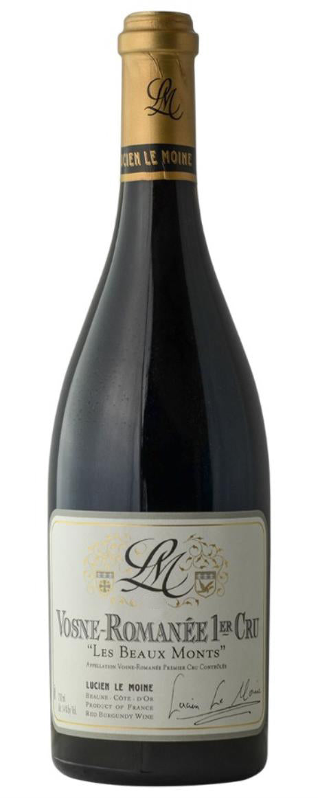 Lucien Le Moine Vosne-Romanee Les Beaux Monts 2022  Front Bottle Shot
