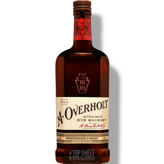 A. Overholt 4 Year Monongahela Mash Straight Rye Whiskey
