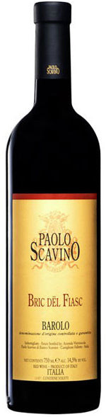 Paolo Scavino Barolo Bric del Fiasc 2020  Front Bottle Shot