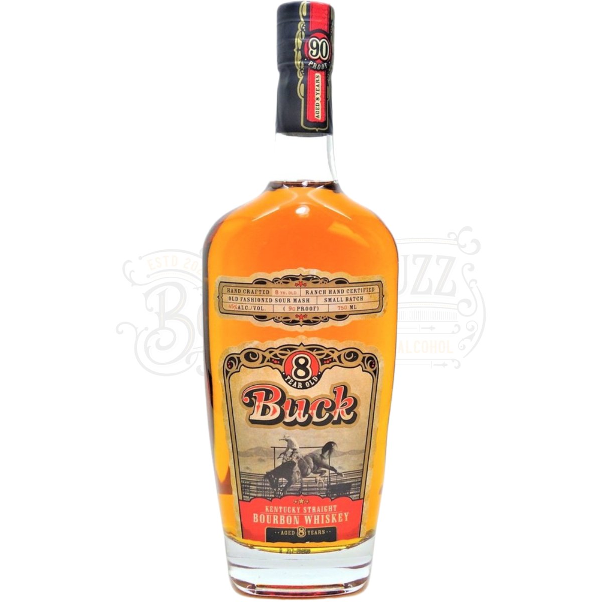 Buck Straight Bourbon 8 Yr