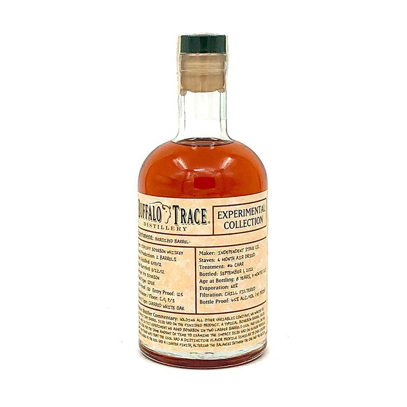 Buffalo Trace Oversized Barrel 250L Experimental Collection Whiskey 375ml