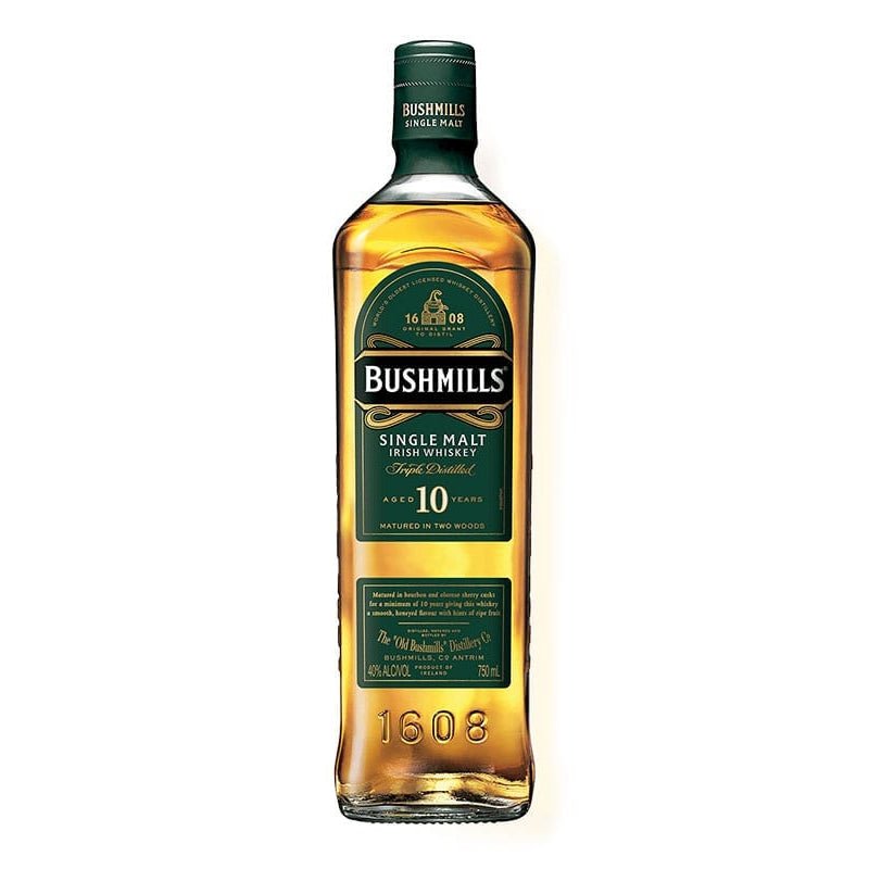 Bushmills 10 Year Single Malt Irish Whisky 750ml