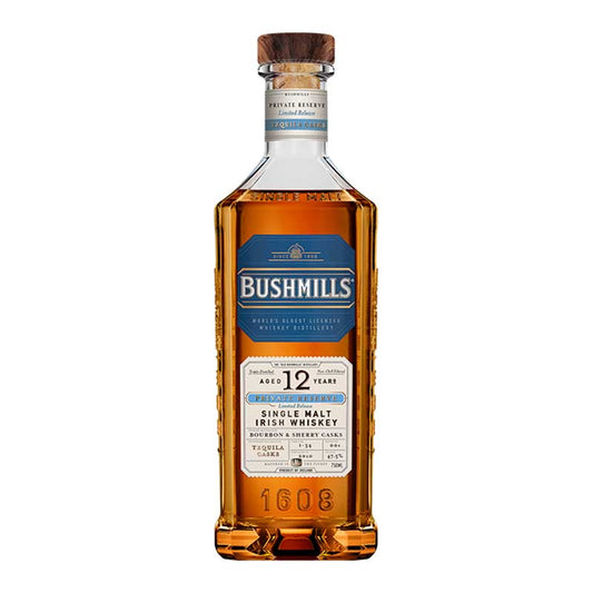Bushmills 12 Year Private Reserve Tequila Cask Irish Whisky 750ml