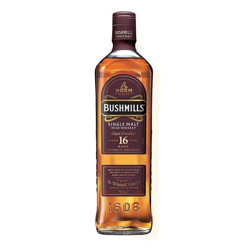 Bushmills 16 Year Single Malt Irish Whisky 750ml