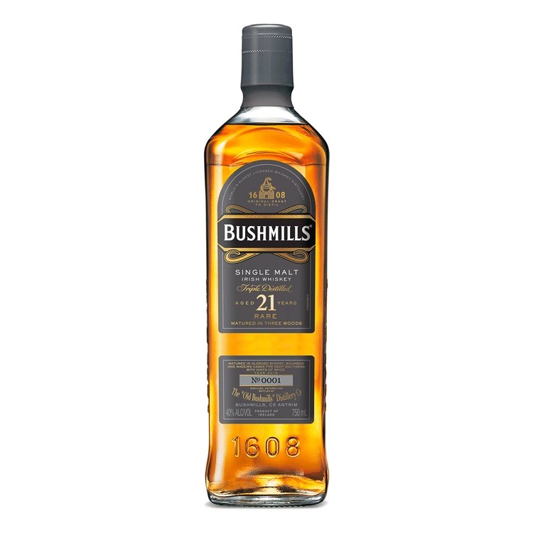 Bushmills 21 Year Single Malt Irish Whiskey