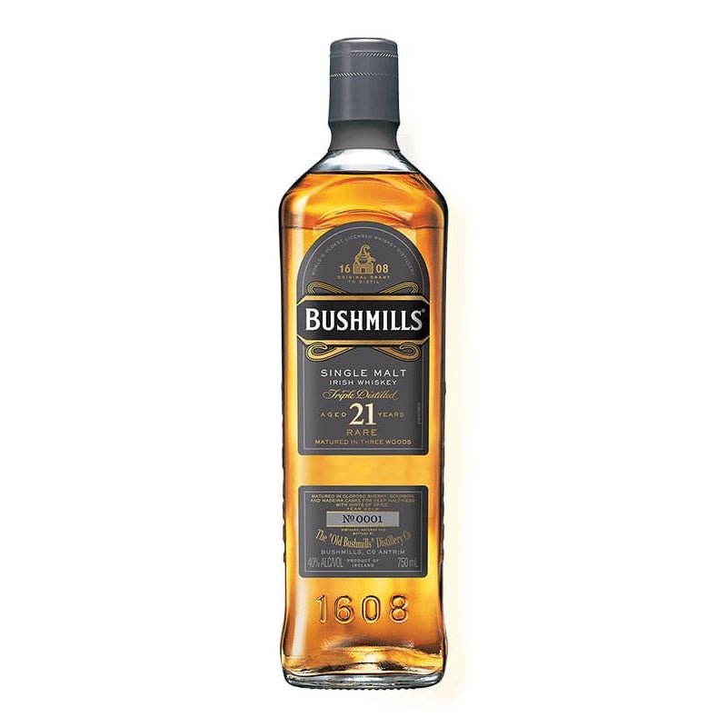Bushmills 21 Year Single Malt Irish Whisky 750ml