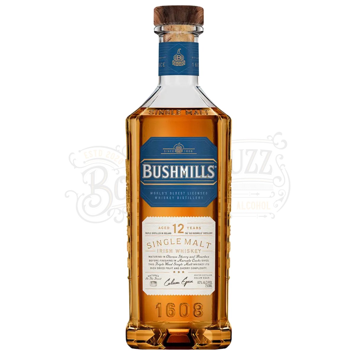 Bushmills Irish Single Malt 12 Year Whiskey