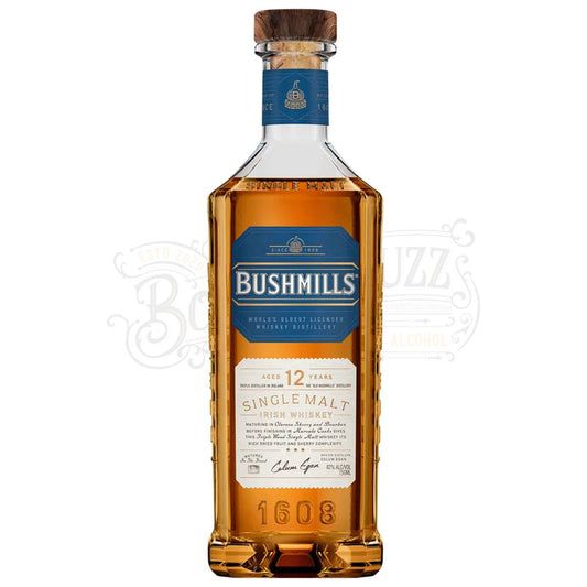 Bushmills Irish Single Malt 12 Year Whiskey