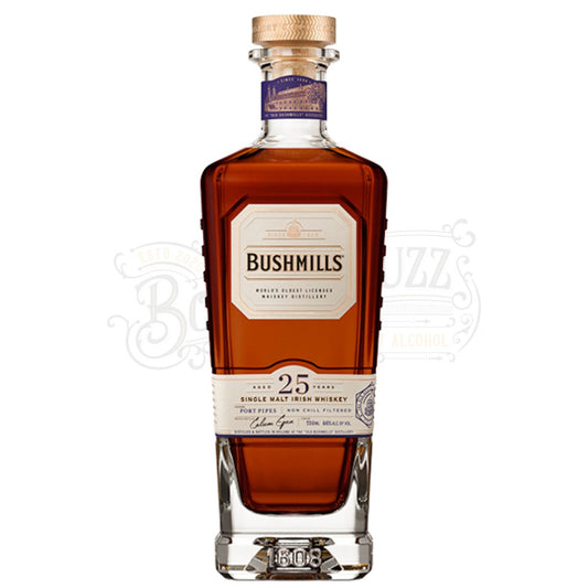 Bushmills Irish Single Malt 25 Year Whiskey