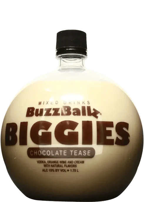 Buzzballz Biggies Chocolate Tease - 1.75L