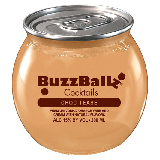 BuzzBallz Choc Tease Cocktails Full Case 24/200ml
