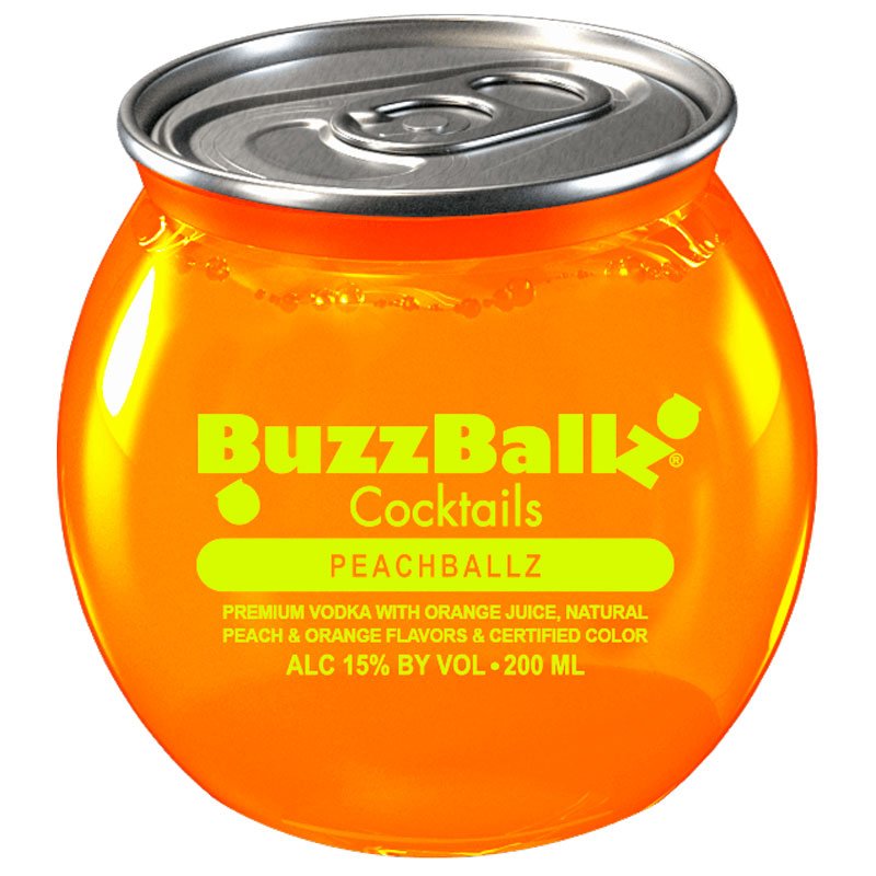 BuzzBallz Peachballz Cocktails 200ml